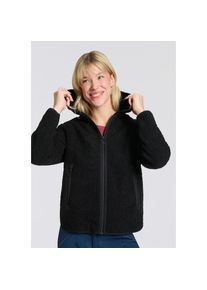 CMP, Unisex, CMP Kapuzenpl&uuml;schjacke 1 Stk. tlg., nero, 48, Kapuzenpl&uuml;schjacke von CMP