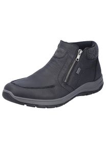 Rieker , Herren,Damen , Winterboots , Stiefelette, Komfortschuh mit zwei praktischen Reissverschlüssen , schwarz , Winterboots mit RiekerTEX-Membran