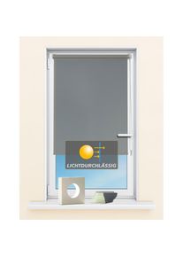 Seitenzugrollo »Seitenzugrollo 'Ida', Lichtschutz, Klemmfix, ohne Bohren, Fixmass« Lichtschutz ohne Bohren Sichtschutz, Sonnenschutz , grau , Kutti...