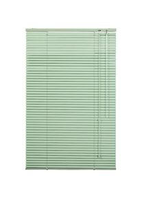 Jalousie freihängend Aluminium , grün , LICHTBLICK ORIGINAL