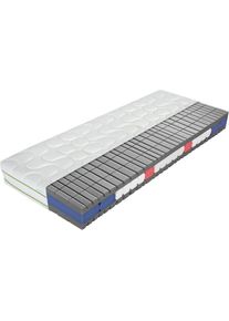 Kaltschaummatratze »Harmonie KS 19« 21 cm hoch Raumgewicht: 40 kg/m³ 1 Stk. tlg. Innovative Schnitttechnik , weiss , Alina , Bezug: 60% Polyester,...