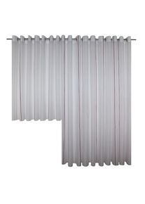 WIRTH, Vorhang &raquo;Betsy&laquo; &Ouml;sen 1 Stk. tlg. Store, rot, Polyester