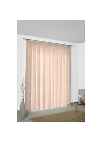 WIRTH, Vorhang &raquo;Gospic&laquo; Kr&auml;uselband 1 Stk. tlg., terra, Jacquard, Baumwolle, Polyester