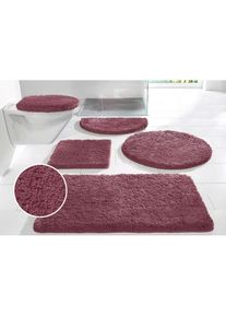 my home Badematte »Sanremo, Badvorleger, Badezimmer Teppich, sehr weich« Höhe 30 mm rutschhemmend beschichtet fussbodenheizungsgeeignet schnell trocknend...