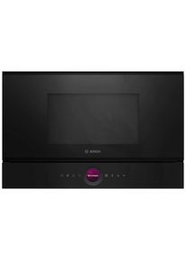 Bosch , Einbau-Mikrowelle »Serie 8 BFL7221B1 Links« 900 W , schwarz
