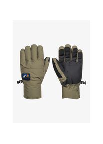 Quiksilver , Damen , Snowboardhandschuhe »Cross« , braun , Material: Kunstleder an den Handflächen