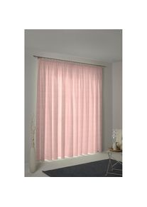 Adam, Vorhang &raquo;Little Parrot&laquo; Kr&auml;uselband 1 Stk. tlg. aus 100% Bio-Baumwolle, rosa, Jacquard, Baumwolle (Bio-Baumwolle)