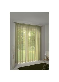 Vorhang »LORCA« Kräuselband 1 Stk. tlg. , grün , WIRTH , Obermaterial: 66% Polyester, 34% Baumwolle