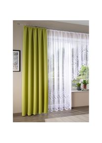 GardineFaltenband1Stk.tlg. , weiss , 100% Polyester