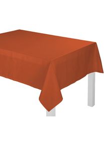WIRTH, Tischdecke &raquo;NEWBURY&laquo;, terrakotta, Baumwolle, Polyester, 1 Stk.