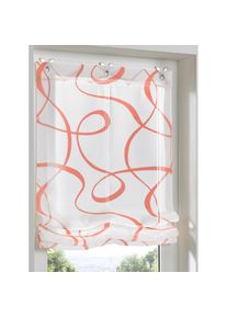 Raffrollo mit Hakenaufhängung , weiss , HEINE HOME