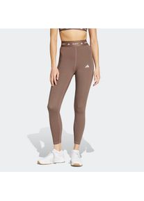 adidas Performance, Unisex, adidas Performance Trainingstights &raquo;TF 7/8 L&laquo;, earth strata, XS, N-Gr, Diese 7/8-Leggings mit hohem Bund sind teilweise 