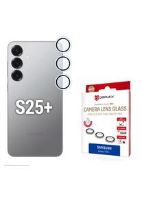 Displex , Kameraschutzglas »Camera Lens Glass Single Glass Ring Protector« für Samsung Galaxy S25+ Packung, 2x Einzellinsen-Schutzringe,...