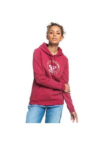 Roxy , Damen , Kapuzensweatshirt &raquo;Day Breaks Brushed&laquo; , rot , &Ouml;ko-Stoff: Mischgewebe aus Baumwolle...