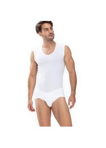 Mey , Achseltop »Casual Cotton (K)« ohne auftragende Seitennähte , weiss , Körpernahe Passform
