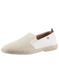VERBENAS , Espadrille »Tom Pacific« Slipper, Sommerschuh, Strandschuh mit luftdurchlässiger Perforation , beige , Lässiger Slipper zum Schlupfen,...