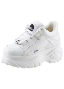 Buffalo , Sneaker , Freizeitschuh, Ugly-Sneaker, Schnürschuh mit MemoryFoam-Innensohle , weiss , Angesagter BUFFALO-Sneaker zum Schnüren