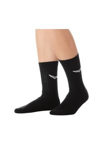 TRIGEMA, Unisex, Socken &raquo;TRIGEMA Sportsocken im Doppelpack&laquo; 2 Stk. tlg., schwarz, 35-38, Mit eingewebter TRIGEMA Schwinge