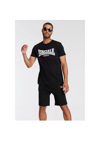 Lonsdale , Freizeitanzug »MOY« Packung, mit T-Shirt, 2 Stk. tlg. , schwarz , Shirt und Short Set von Lonsdale