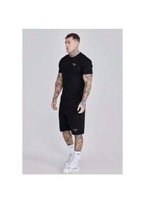 SikSilk , Herren,Damen , Loungeanzug »Set T-Shirt and Shorts Set« , schwarz , Set