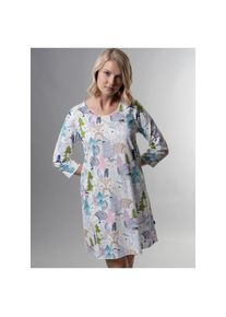 TRIGEMA , Nachthemd »Nachthemd mit süssem Allover-Print« 1 Stk. tlg. , weiss , DELUXE-Single-Jersey