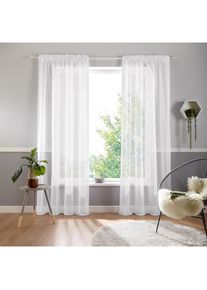 my home, my home Gardine &raquo;Ari&laquo; Multifunktionsband 1 Stk. tlg. Bestseller mit 4,5-Sterne-Bewertung, wei&szlig;, Voile, Polyester