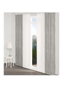 Schiebegardine »DALLAS« Paneelwagen 1 Stk. tlg. , braun , WIRTH , Obermaterial: 67% Polyacryl, 33% Polyester