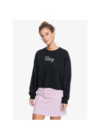 Roxy , Sweatshirt »Break Away« , grau , Öko-Stoff: Mischgewebe aus Baumwolle...