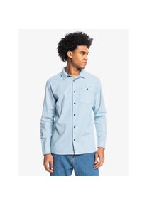 Quiksilver , Damen , Langarmhemd »Bolam« , blau , Material: Stoff aus reiner Baumwolle