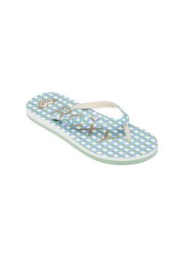 Roxy , Juegendliche , Sandale »Pebbles« , weiss , Obermaterial: weiches TPU-bedrucktes Band...