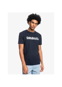 Quiksilver , T-Shirt »All Lined Up« , blau , Stoff: Leichter Baumwolljersey