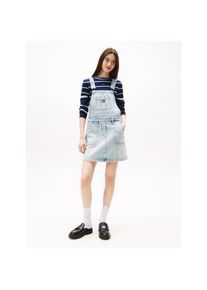 Tommy Jeans, Unisex, Jeanskleid &raquo;DENIM DUNGAREE DRESS DI2014&laquo; Brusttasche aufgesetzte Taschen, denim light, S (36), N-Gr, Latzkleid aus Denim von 