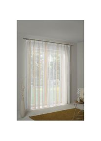 WIRTH, Vorhang &raquo;TARA&laquo; Faltenband 1 Stk. tlg. Store, goldfarben, Polyester