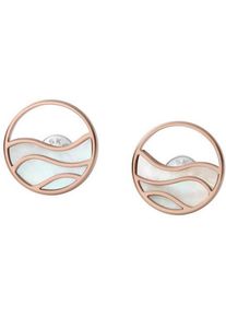 Skagen , Damen , Paar Ohrstecker »Women Agnethe Earring« , rosegold , Detailfarbe: Rosegold