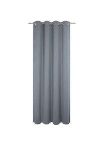 Adam, Vorhang &raquo;Uni Collection light&laquo; &Ouml;sen 1 Stk. tlg. aus 100% Bio-Baumwolle, k&ouml;nigsblau, Baumwolle (Bio-Baumwolle)