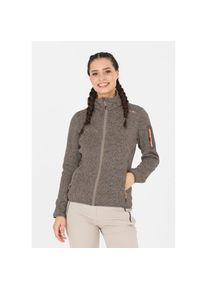 CMP , Damen , Strickfleecejacke 1 Stk. tlg. Wärmeisolierend & Schnell trocknend & Atmungsaktiv , Strickfleecejacke von CMP