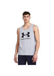 Under Armour , Damen , Trainingstop »UA Sportstyle Tanktop mit Logo«, Sport Oberteil , grau , Trainingstop für Erwachsene für dein Workout