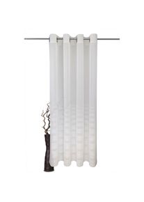Gardine »Veli« Ösen 1 Stk. tlg. , weiss , Vhg , Obermaterial: 100% Polyester