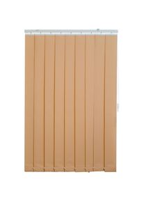 Lamellenvorhang mit Bohren , beige , SUNLINES
