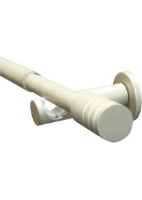 Gardinenstange »Set Ø 16/19 mm« Ø 19 mm 1 läufig-läufig ausziehbar 1-Lauf , beige , Gardinia