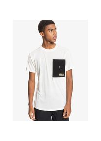 Quiksilver , T-Shirt »Dry Valley« , weiss , Stoff: Viskose-Mischgewebe aus...