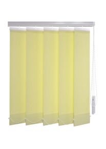 Lamellenvorhang &raquo;Vertikalanlage 89 mm&laquo; mit Bohren , gr&uuml;n , Liedeco