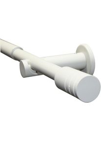 Gardinenstange »Set Ø 16/19 mm« Ø 19 mm 1 läufig-läufig ausziehbar 1-Lauf , beige , Gardinia