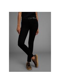 Arizona, Unisex, Skinny-fit-Jeans &raquo;Ultra-Stretch&laquo; extra-enger Beinverlauf, normale Leibh&ouml;he, mit Eingrifftaschen, schwarz schwarz, 25, K + L Gr, 