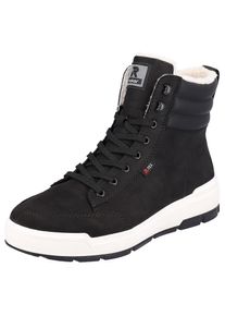 Rieker Sport, Herren, RIEKER Sport Winterboots , Stiefelette, Schn&uuml;rboots mit TEX-Membran, schwarz, 45, Sportiver Schn&uuml;rboots f&uuml;r den Winter
