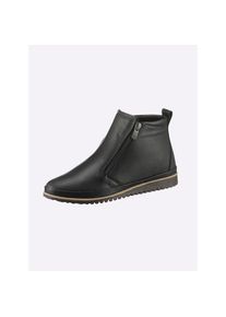 Andrea Conti , Damen , Stiefelette , schwarz , aus Rind-Nappaleder