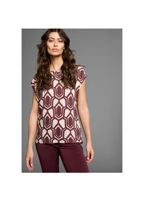 Laura Scott , Damen , Druckbluse mit asymetrischem Saum , Bluse von Laura Scott