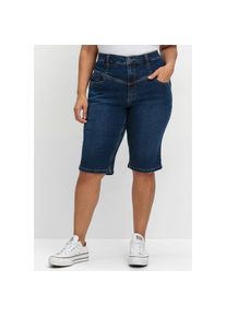 Sheego , Jeansbermudas 1 Stk. tlg. , blau