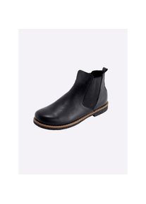 Andrea Conti , Damen , Stiefelette , schwarz , aus Rind-Nappaleder