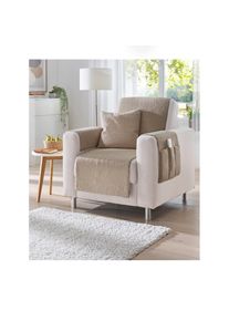 Tagesdecke , grau , 100% Polyester